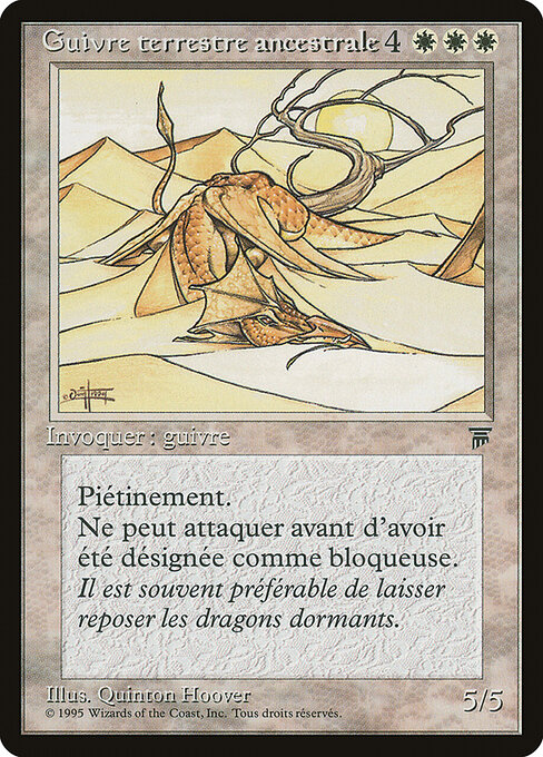 Elder Land Wurm — art by Quinton Hoover