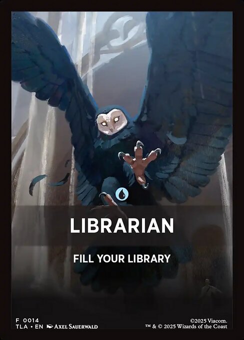 Librarian — art by Axel Sauerwald