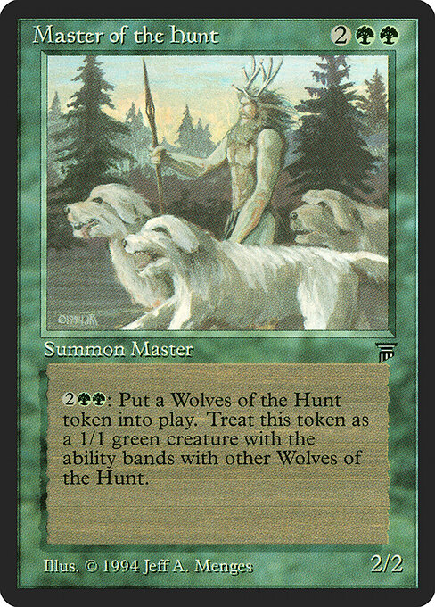 Master of the Hunt — art by Jeff A. Menges