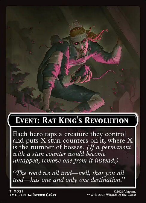 Event: Rat King's Revolution — art by Patrick Gañas