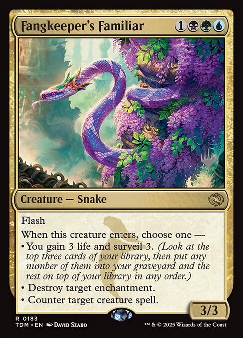 Fangkeeper's Familiar — art by David Szabo