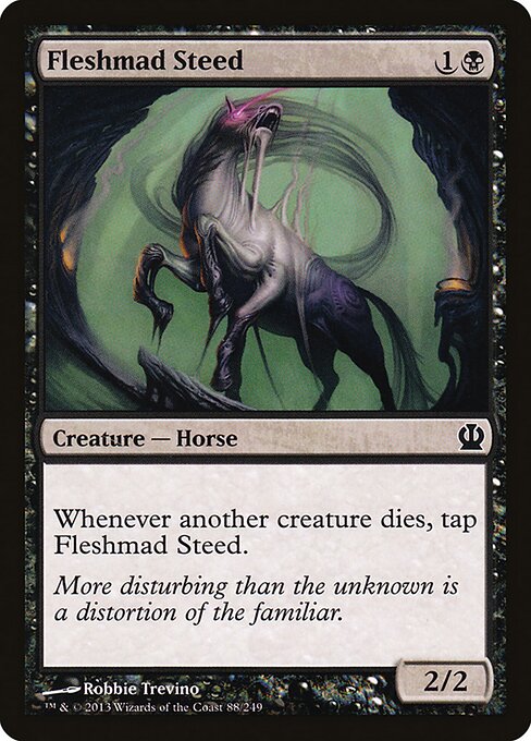 Fleshmad Steed — art by Robbie Trevino
