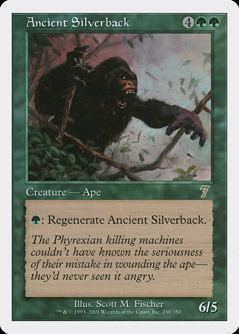 Ancient Silverback — art by Scott M. Fischer