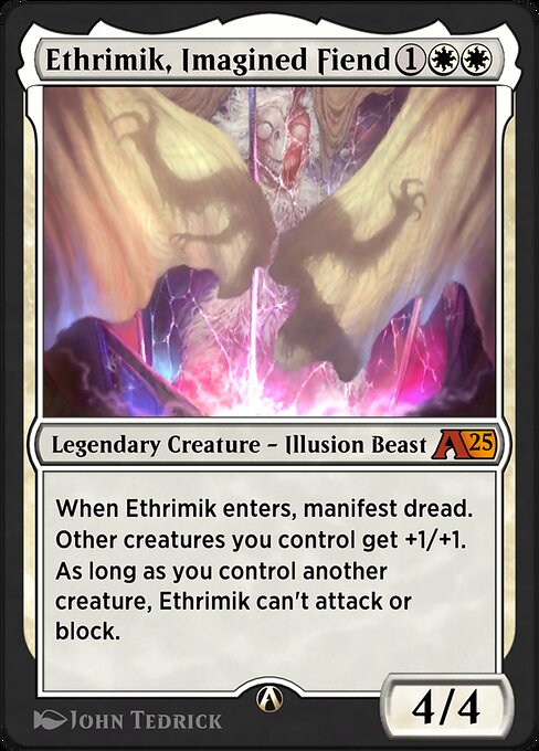 Ethrimik, Imagined Fiend — art by John Tedrick