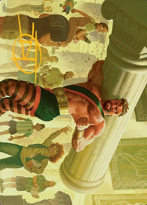 Hercules, Prince of Power // Hercules, Prince of Power — art by David Talaski