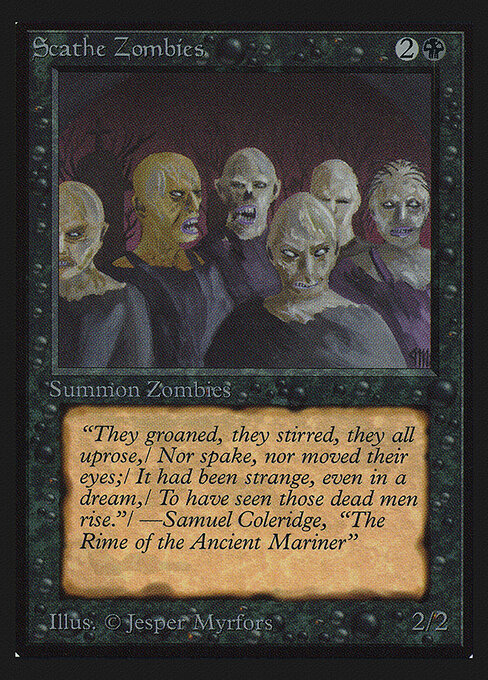 Scathe Zombies — art by Jesper Myrfors