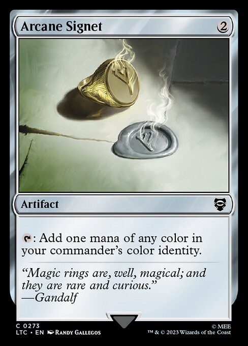 Arcane Signet — art by Randy Gallegos