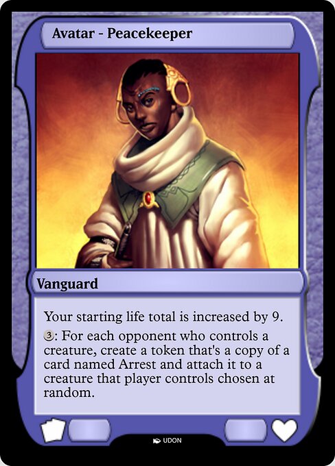 Peacekeeper Avatar — art by UDON