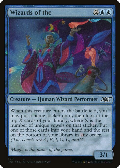 Wizards of the _____ — art by Anna Christenson