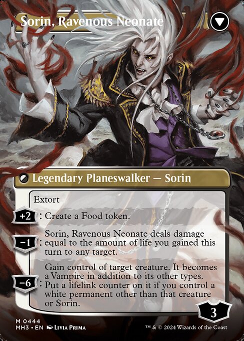 Sorin of House Markov // Sorin, Ravenous Neonate — art by Livia Prima