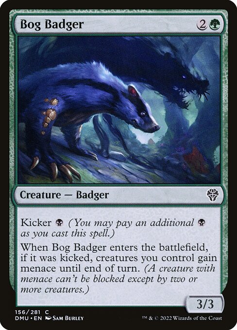 Bog Badger — art by Sam Burley