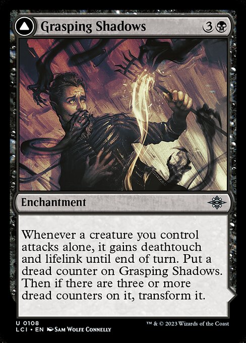 Grasping Shadows // Shadows' Lair — art by Sam Wolfe Connelly