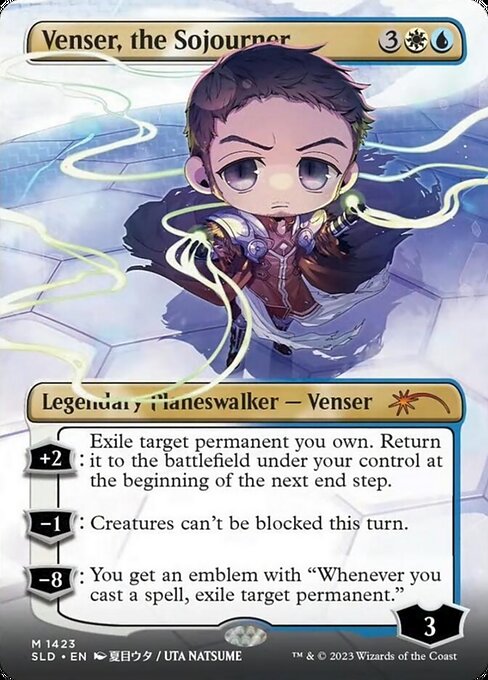 Venser, the Sojourner — art by Uta Natsume
