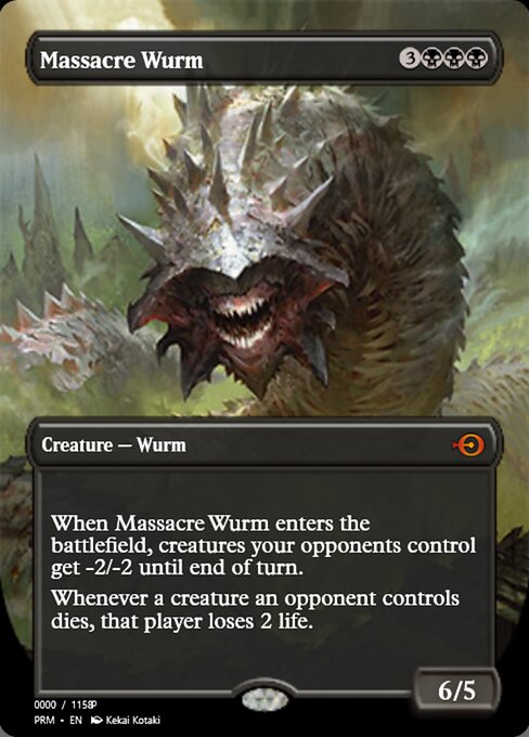 Massacre Wurm — art by Kekai Kotaki