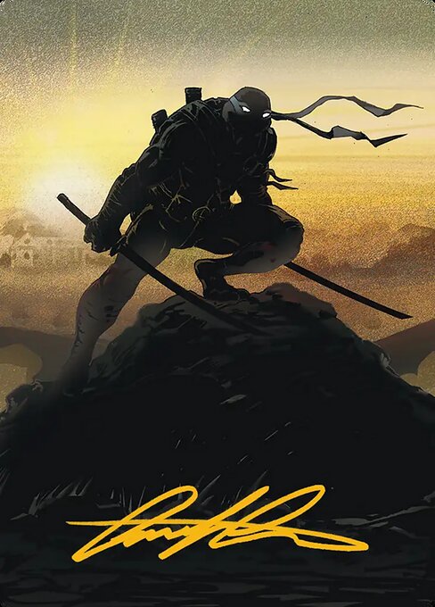 Leonardo, Sewer Samurai // Leonardo, Sewer Samurai — art by Andrew Griffith