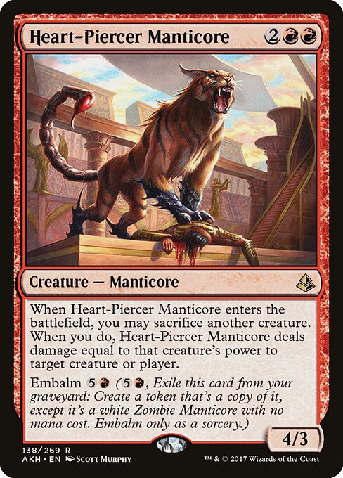 Heart-Piercer Manticore — art by Scott Murphy