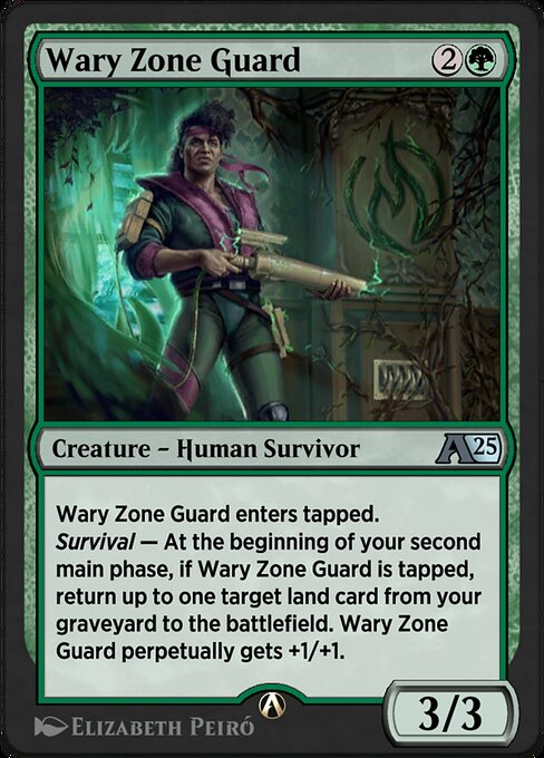 Wary Zone Guard — art by Elizabeth Peiró