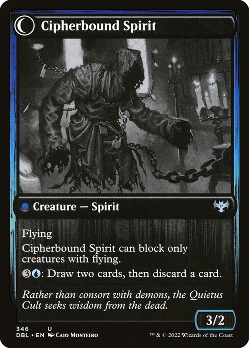 Soulcipher Board // Cipherbound Spirit — art by Caio Monteiro