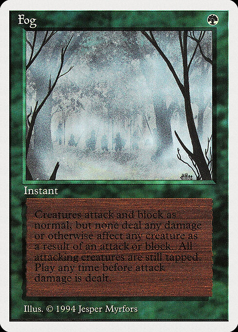 Fog — art by Jesper Myrfors