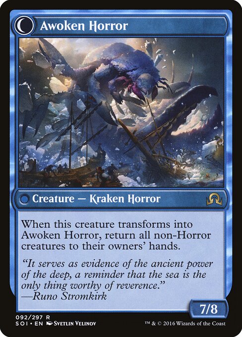 Thing in the Ice // Awoken Horror — art by Svetlin Velinov