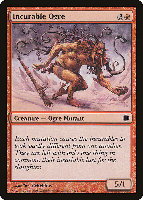 Incurable Ogre — art by Carl Critchlow