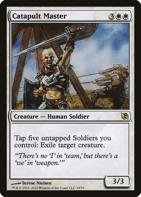 Catapult Master — art by Terese Nielsen