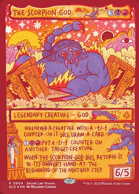 The Scorpion God — art by Ricardo Cavolo