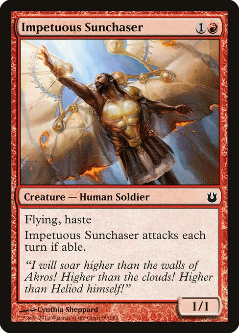 Impetuous Sunchaser — art by Cynthia Sheppard