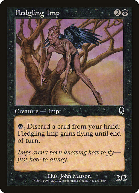 Fledgling Imp — art by John Matson