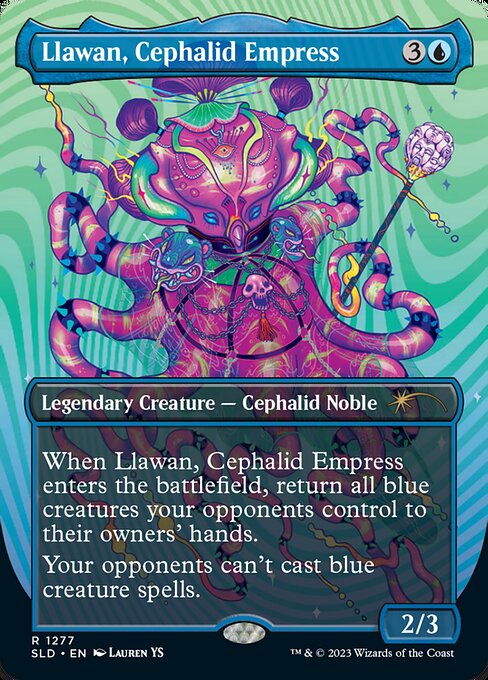 Llawan, Cephalid Empress — art by Lauren YS