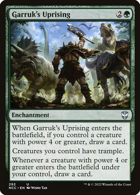 Garruk's Uprising — art by Wisnu Tan