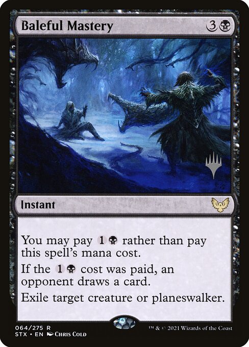 Baleful Mastery — art by Chris Cold
