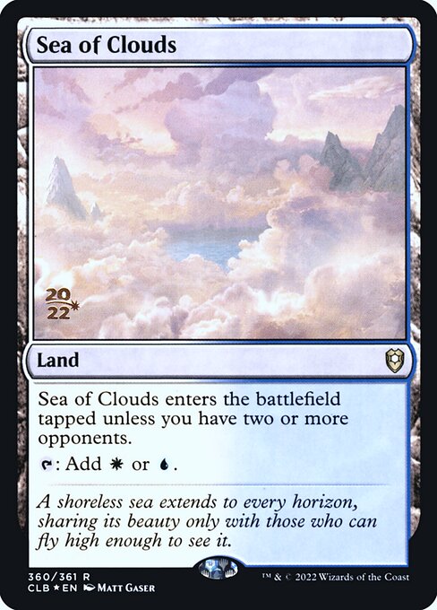 Sea of Clouds — art by Matt Gaser
