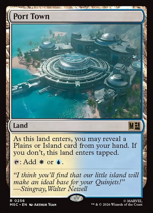 Port Town — art by Arthur Yuan
