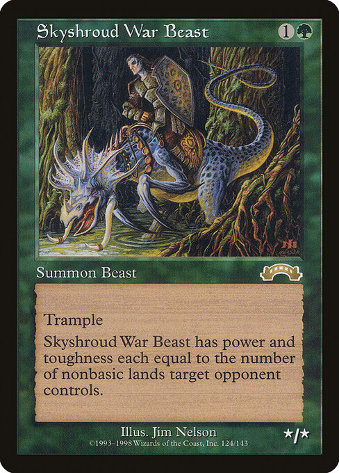 Skyshroud War Beast — art by Jim Nelson