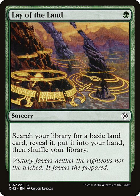 Lay of the Land — art by Chuck Lukacs