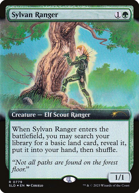 Sylvan Ranger — art by Ciruelo