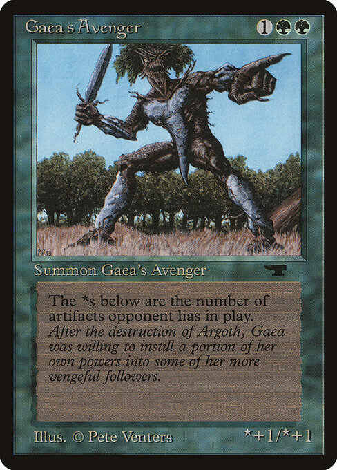 Gaea's Avenger — art by Pete Venters
