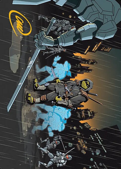 The Last Ronin's Technique // The Last Ronin's Technique — art by Caleb Meurer