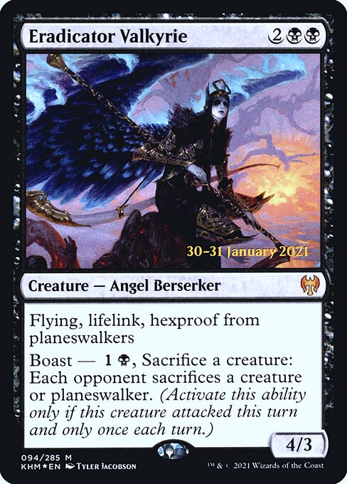 Eradicator Valkyrie — art by Tyler Jacobson