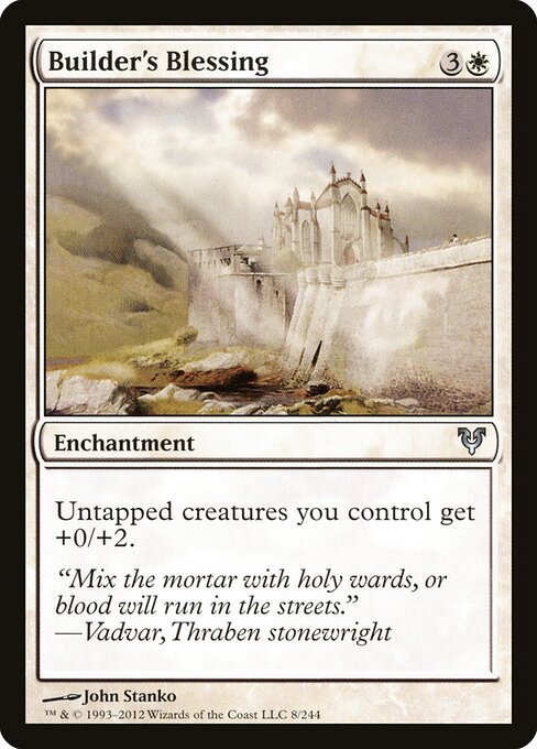 Builder's Blessing — art by John Stanko