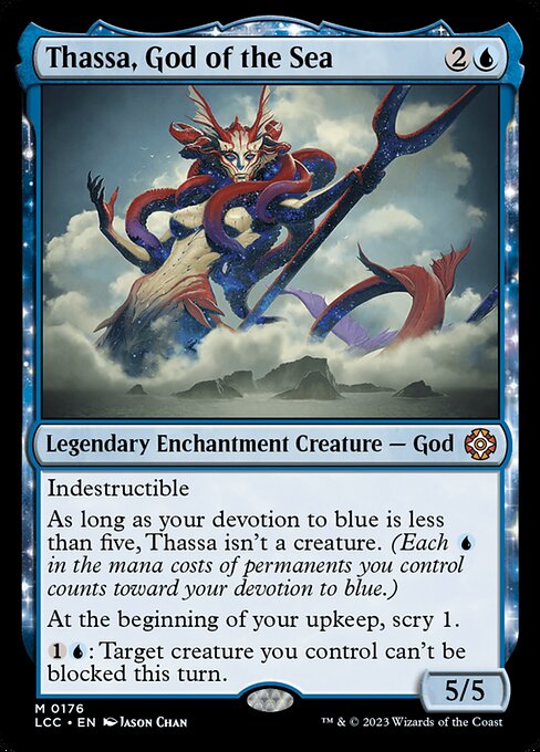 Thassa, God of the Sea — art by Jason Chan