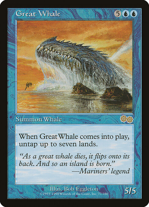 Great Whale — art by Bob Eggleton