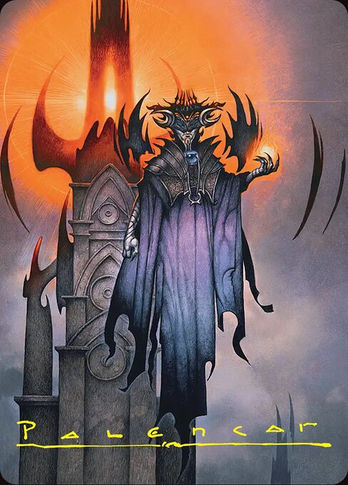 Sauron, the Lidless Eye // Sauron, the Lidless Eye — art by John Jude Palencar