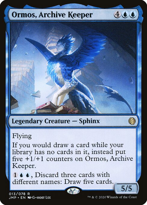 Ormos, Archive Keeper — art by G-host Lee
