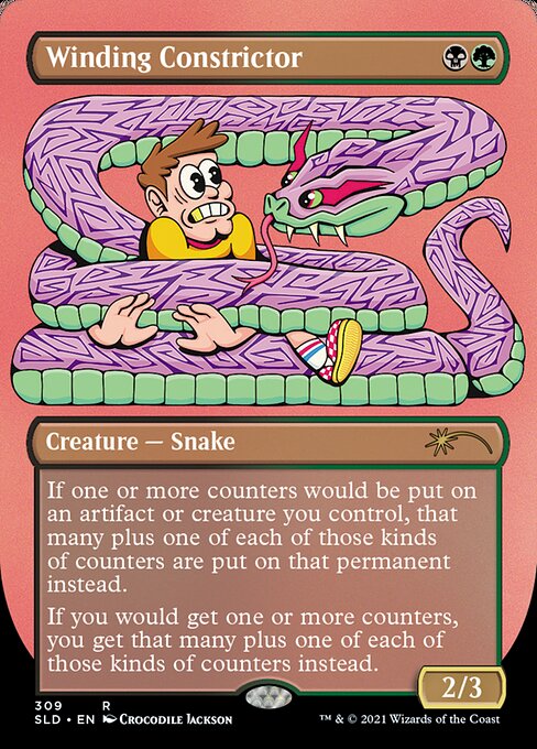Winding Constrictor — art by Crocodile Jackson