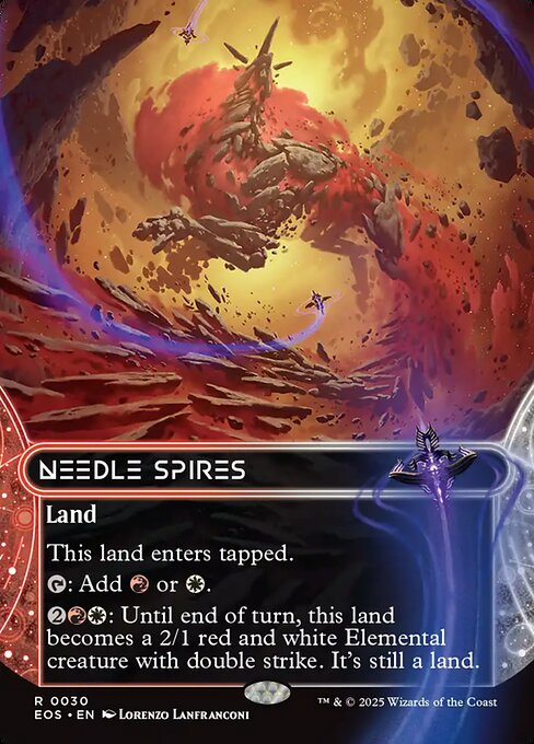 Needle Spires — art by Lorenzo Lanfranconi