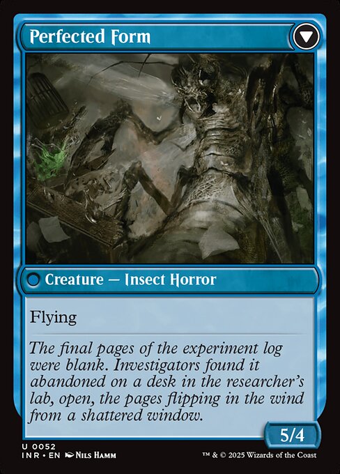 Aberrant Researcher // Perfected Form — art by Nils Hamm
