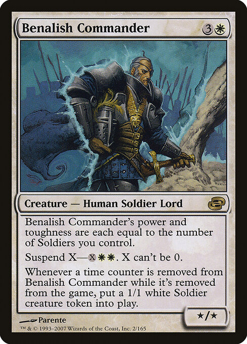 Benalish Commander — art by Paolo Parente