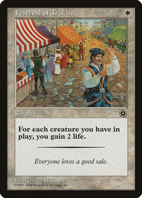 Festival of Trokin — art by Jeffrey R. Busch